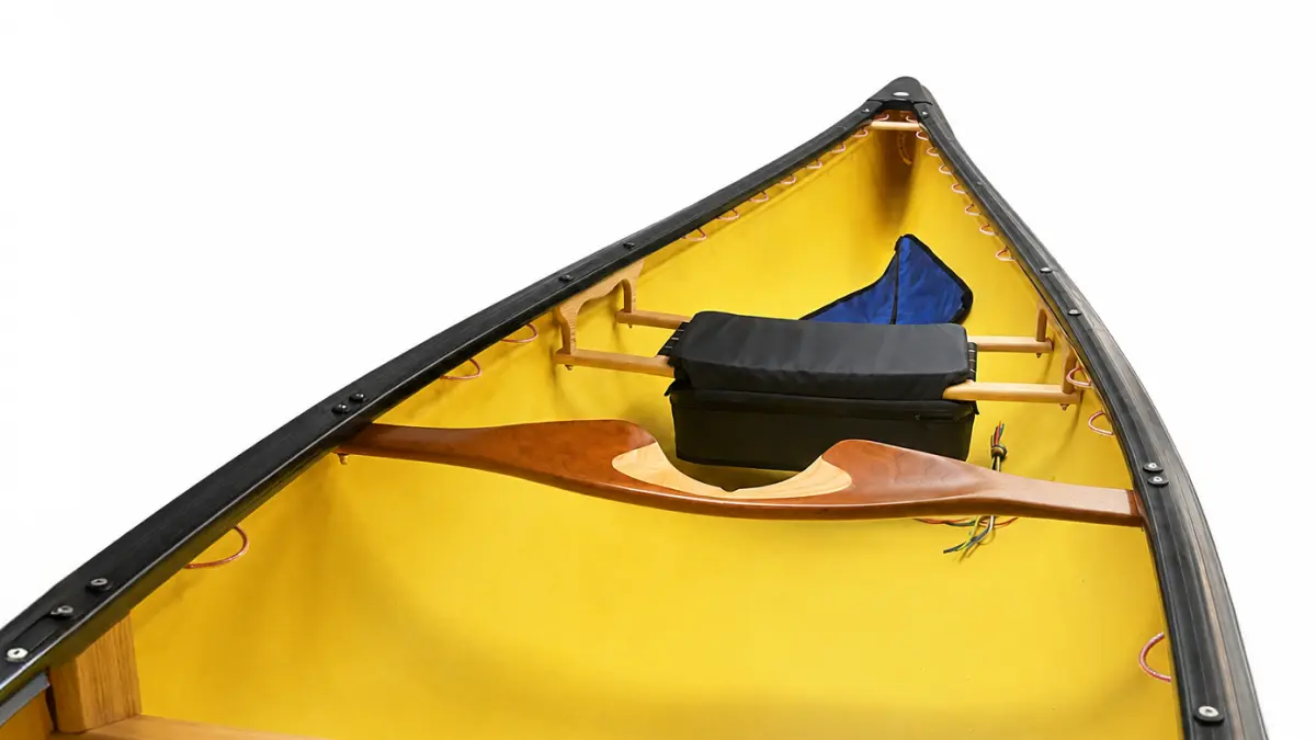 Silverbirch Deep Dish Canoe Yoke Outfitted in SIlverbirch Broadland 15 Canoe
