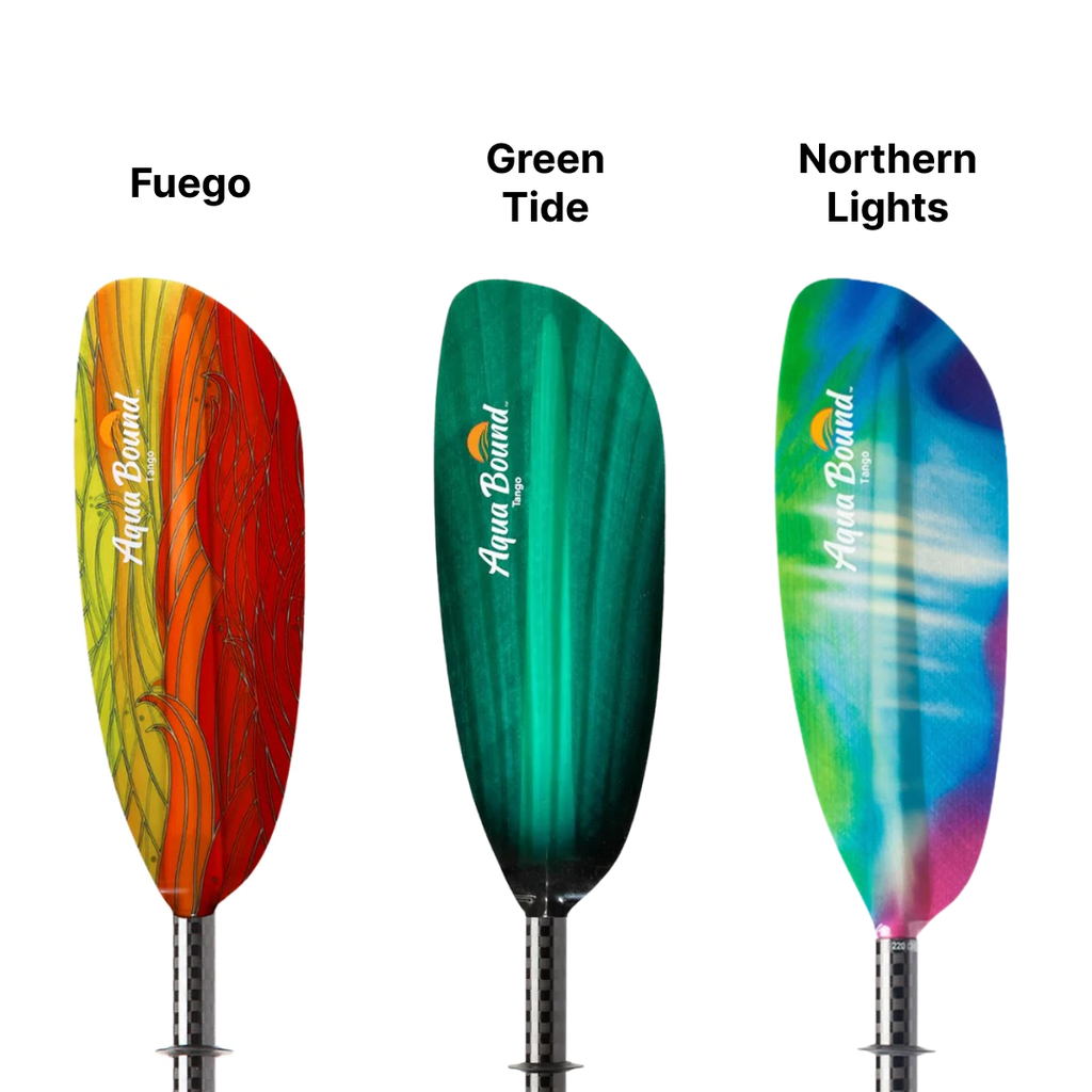 Aqua Bound Tango 2-Piece Bent Shaft Blade Colours