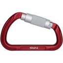 NRS Nuq Twist Lock Carabiner Red