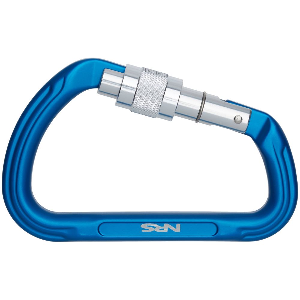 NRS Nuq Screw Lock Carabiner Blue