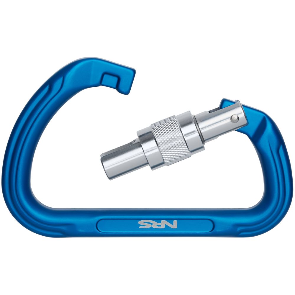 NRS Nuq Screw Lock Carabiner Blue