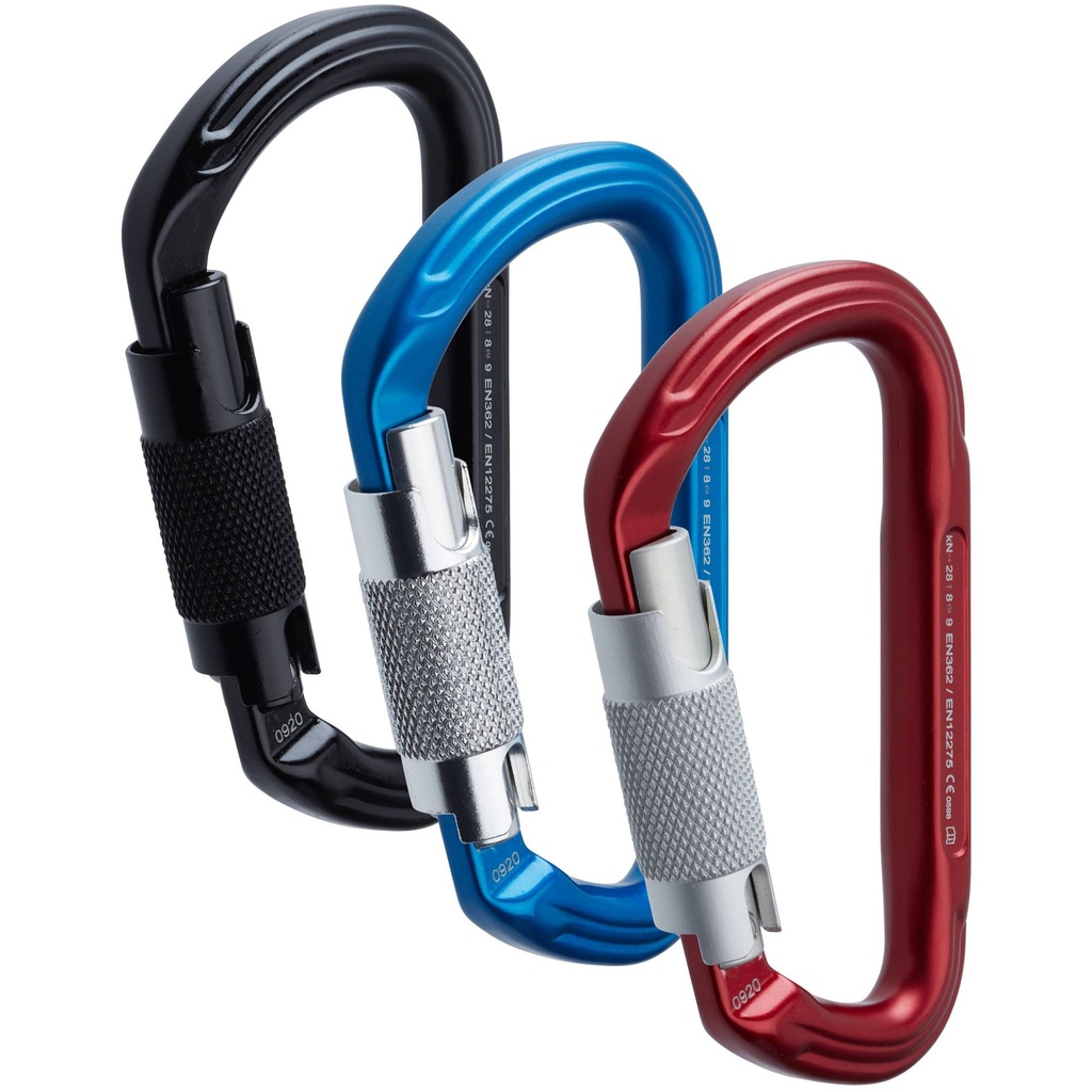 NRS Nuq Twist Lock Carabiner (Red)