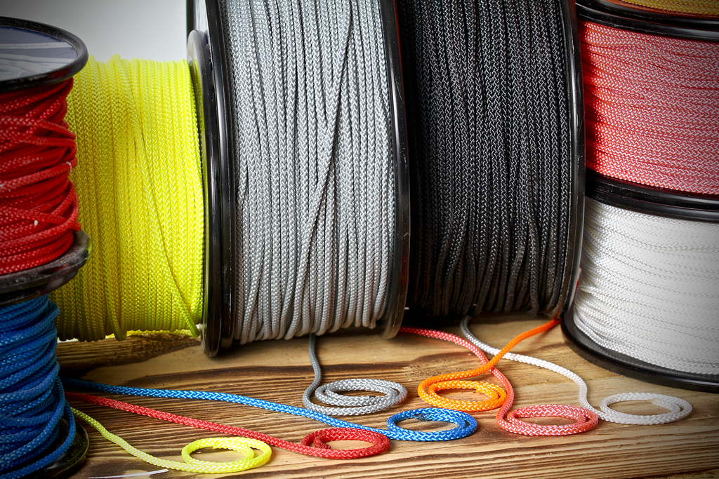 3mm 8 Plait Cord (Per M) (Forest Green)