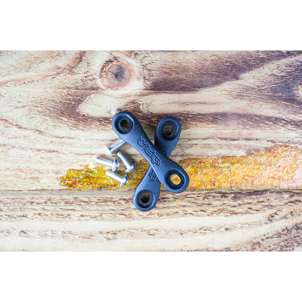Pack of 2 Tootega anchor bars with stainless bolts